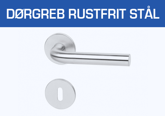 Dørgreb rustfrit stål