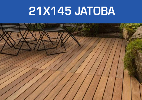 21x145mm Jatoba terrassebrædder