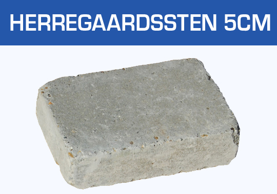 Herregårdssten 5cm.