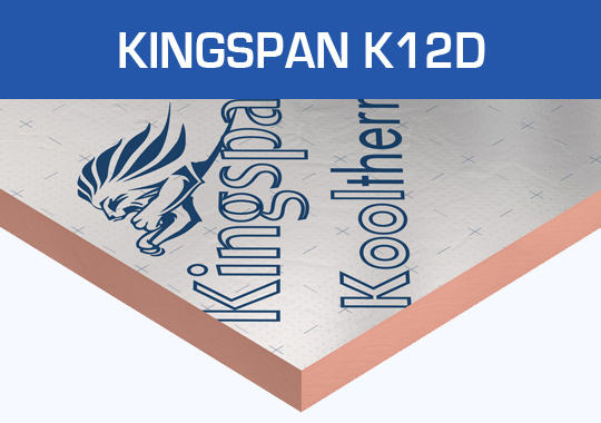 Kingspan K12D væg-/loftisolering