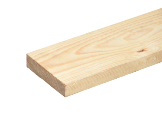 19x100 mm fyr u/s brædder 360 cm