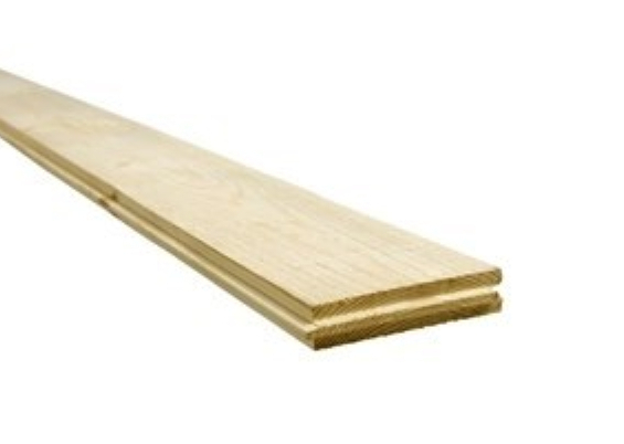 22x125 mm fyr tagbrædder rupl. 300cm