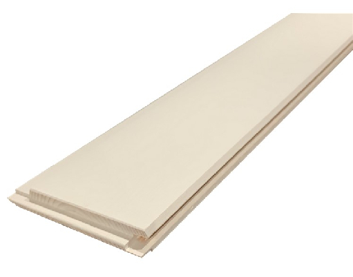 19x125 mm Norrland Fyr Hvidmalet 480cm