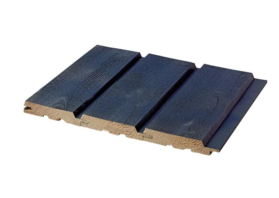 25x150 mm gran sortmalet stern mellem 480 cm