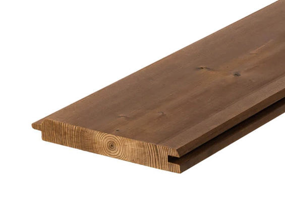 Lunawood 25x125mm TGV Thermowood beklædning 360cm