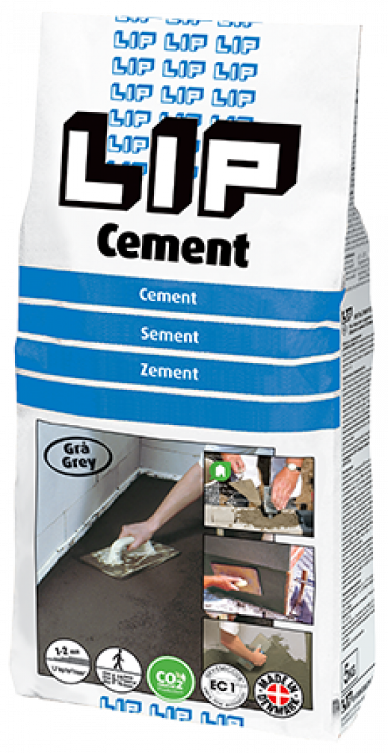 LIP Rapid cement grå 5kg