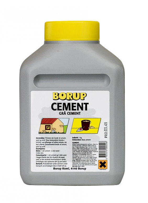 borup grå cement 1kg