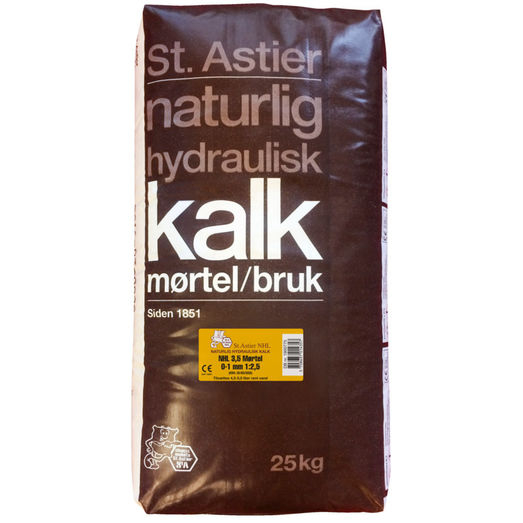 Nordisk NHL 3,5 hydr. kalkmørtel 0-1mm 25kg