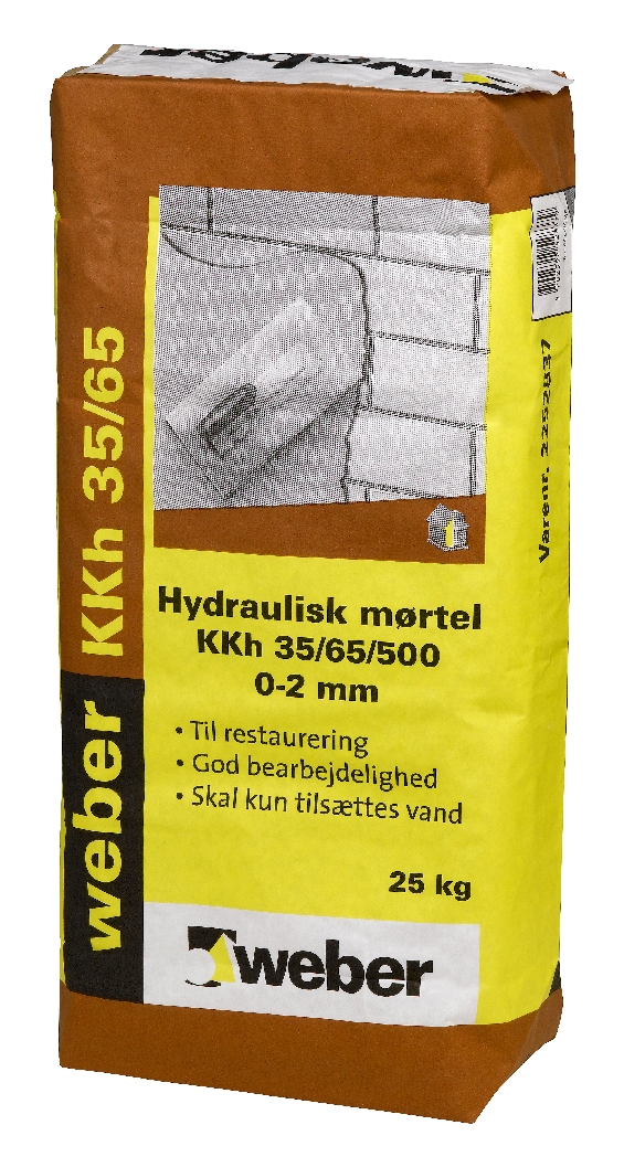 Weber hydraulisk puds KKH 35/65/500