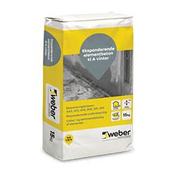 Weber ekspanderende elementbeton kl. A Vinter