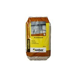 Weber ovntørret kvartssand 0-4 mm 20kg