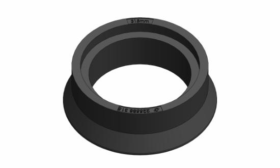 Lauridsen 315mm Kegle med fals