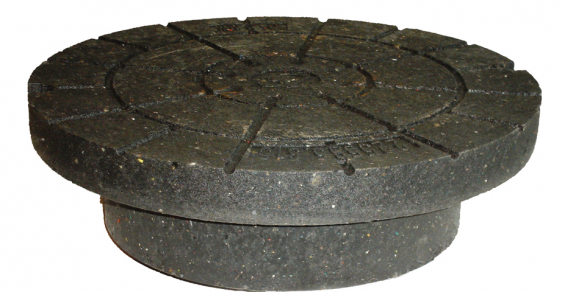 Lauridsen 315mm dæksel med fals 