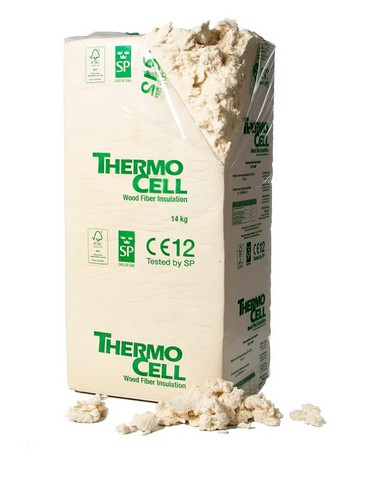 Thermocell Træfiber isolering (løs uld) 14 kg