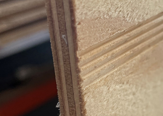 9mm profileret nortex prima krydsfiner sporplade 