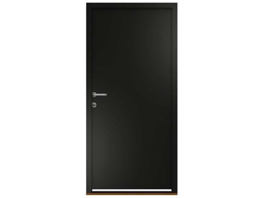 Swedoor Yderdør P-1200 Sort Indadgående Venstrehængt 948x2115mm