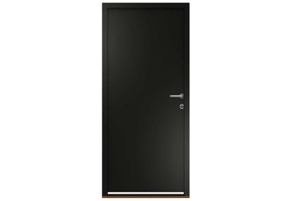 Swedoor Yderdør P-1200 Sort Indadgående Højrehængt 948x2115mm