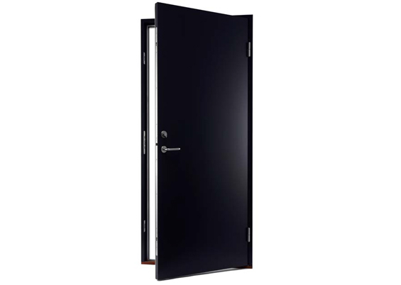 Swedoor Yderdør P-1200 Sort Udadgående Højrehængt 948x2050mm