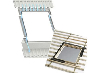 Velux inddækningspk. Fladt tag 66x140 FK08 m/BDX EDL FK08 2000