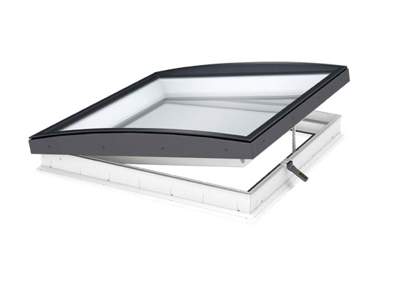 Velux Fladtagsvindue buet glas, overdel (uden karm)