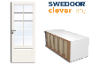 Swedoor Style SP10 hvid M9x21