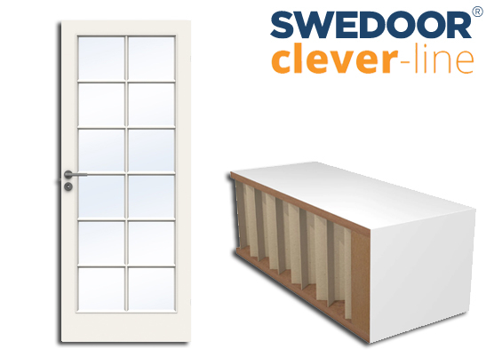 Swedoor Style SP12 hvid M8x21