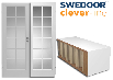 Swedoor Style SP12 hvid M8x21 stående