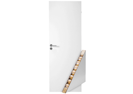 Swedoor Easy GW hvid glat celledør 10x21