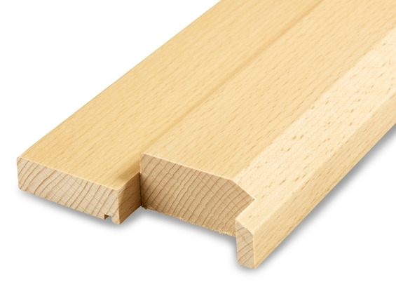 Swedoor bundstykke bøg lak 110mm 725mm