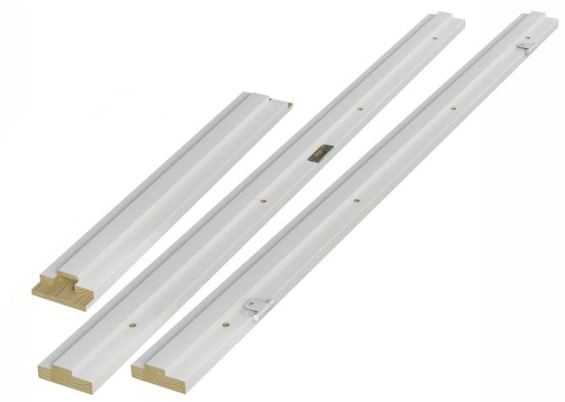 Swedoor 110mm Karmsæt M9x21 hvidmalet u/bund