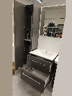 Scanbad Unit Badmøbelsæt 60 cm + højskab *UDSTILLINGSMODEL*