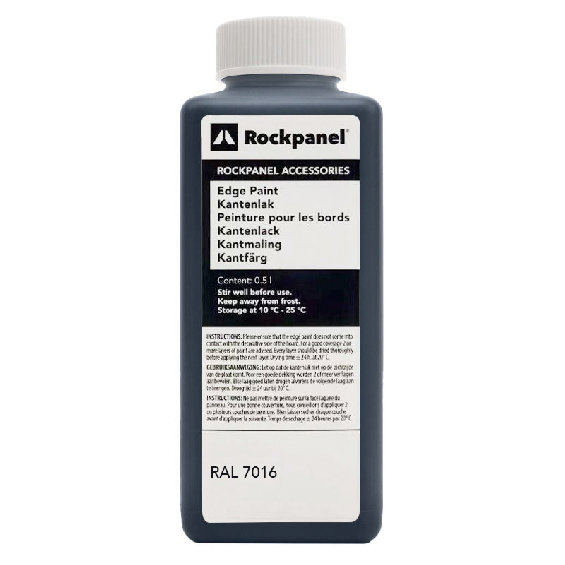 Rockpanel Kantmaling 0,5ltr Antracit RAL7016 