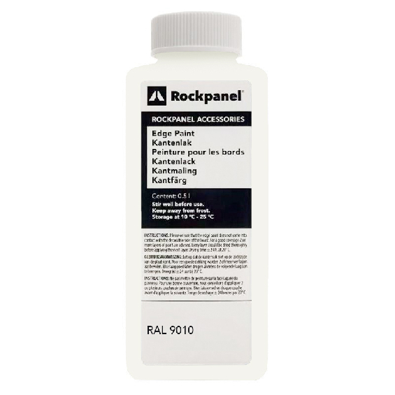 Rockpanel Kantmaling  0,5ltr hvid RAL9010 