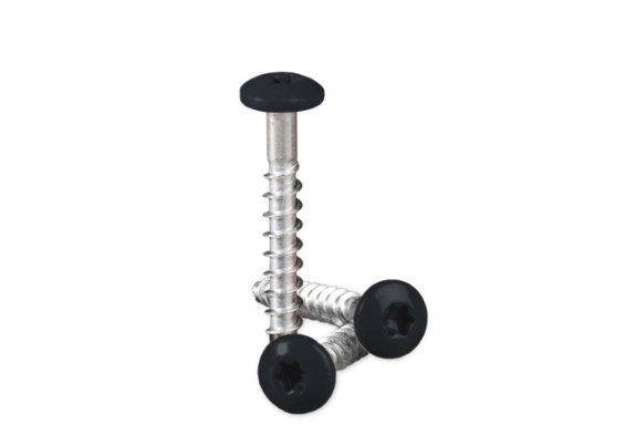 Rockpanel Facadeskruer 200 stk 4,5x35mm A4 Sort RAL9005