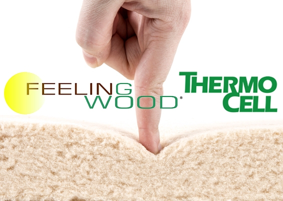 Thermocell Feelingwood 45 mm træfiber batts