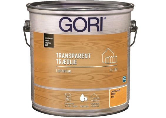 Gori 109 lærketræsolie 2,5 ltr