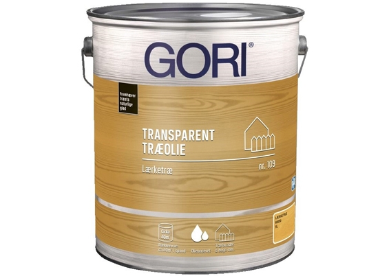 Gori 109 lærketræsolie 5,0 ltr