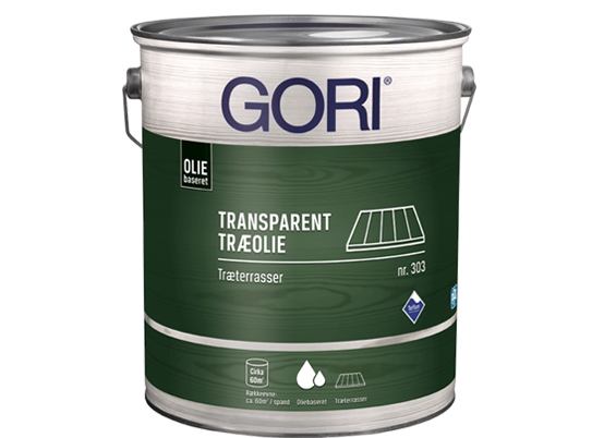 Gori 303 træterrasse 5,0 ltr Teak