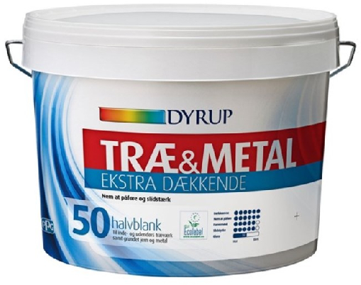 dyrup træ & metal 50 HVID