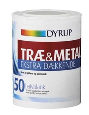 dyrup træ & metal 50 SORT