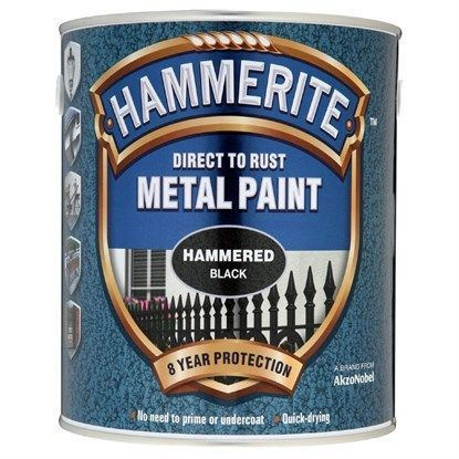 hammerite hammer-effekt sort