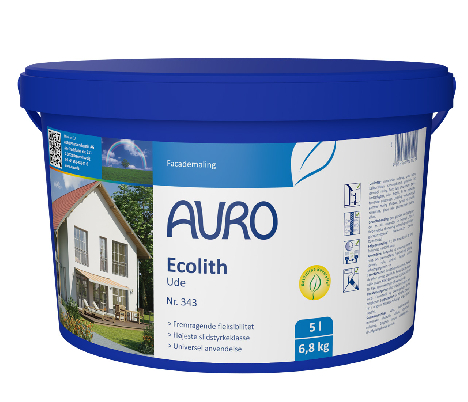 Auro Ecolith facademaling hvid nr 343 5 ltr