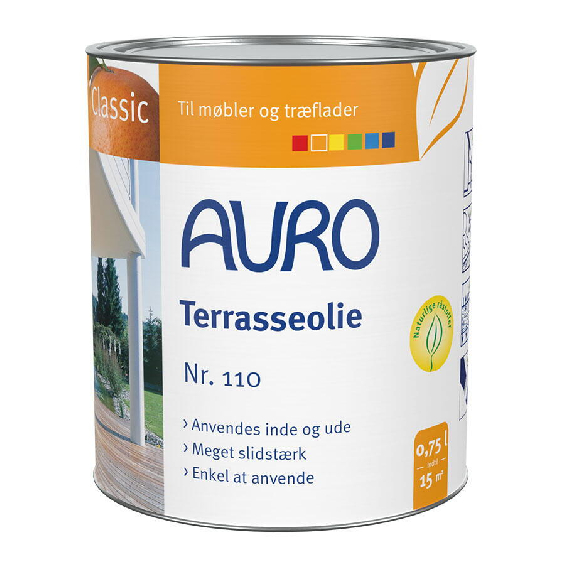 Auro Terrasseolie nr 110 0,75 l Lærk