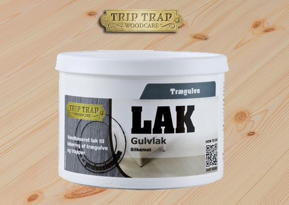 Trip Trap Gulvlak silkemat 0,375 L