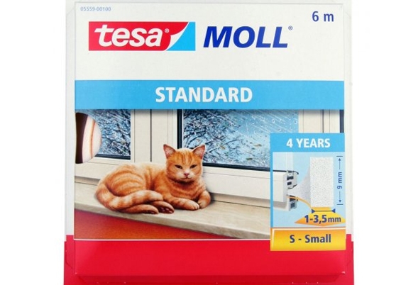 Tesa Standard I-profil hvid 5559