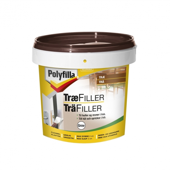 polyfilla træfiller grov 1kg