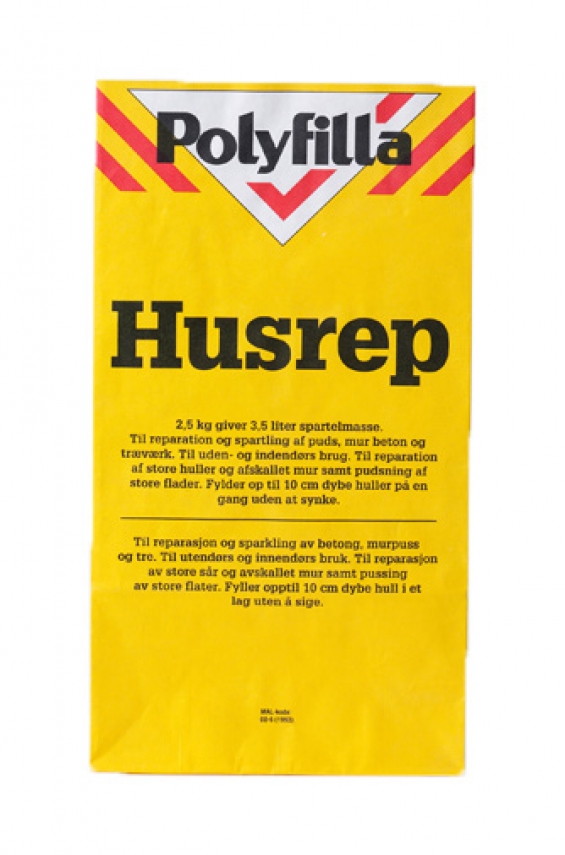 Polyfilla husrep udendørs 