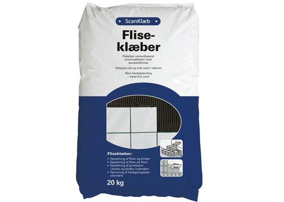 Scanklæb fliseklæb 20 kg