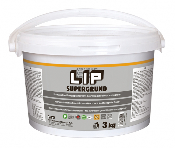 LIP Supergrund primer m. sand 3Kg