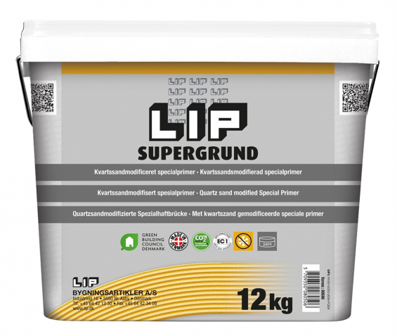 LIP Supergrund primer m. sand 12Kg